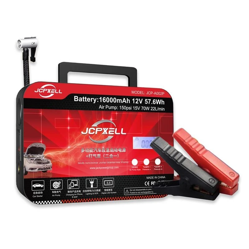 Portable Air Compressor And Jump Starter Portable Air Compressor And Jump Starter